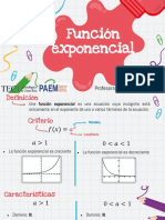 Función Exponencial: Profesora: Verónica Segura Siles