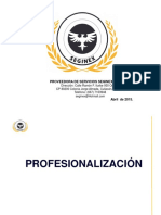 PROFESIONALIZACION