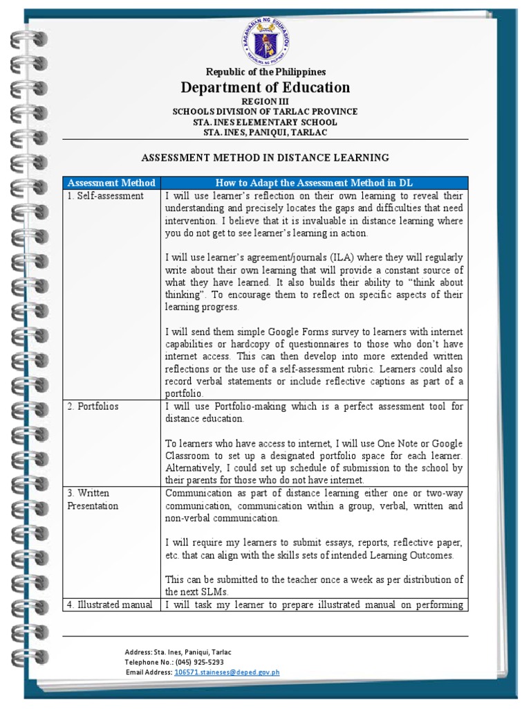 Department of Education: Republic of The Philippines | PDF | Learning ...