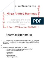 Current PharmacoGenomics