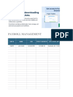 Payroll Management: Emp Id Name SSN Street Address City, State, Zip