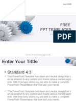 Be The First As Leadership Concept Business PowerPoint Templates Standard