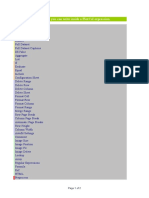 Quick Reference of Tags You Can Write Inside A Flexcel Expression