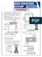 Ejercicios de Cilindros para Quinto de Secundaria PDF