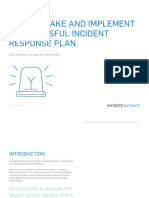 How To Make and Implement A Successful Incident Response Plan
