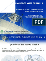 Redes Mesh o Wifi en Malla