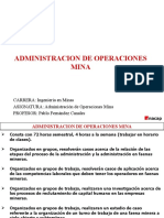 1 Clase Administracion de Operaciones Mina