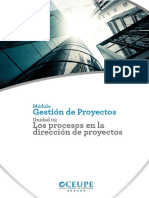 A2 - Mod5 - Unid3 - Los Procesos en La Dirección de Proyectos