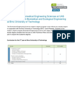 Double Degree Biomedical Engineering Sciences