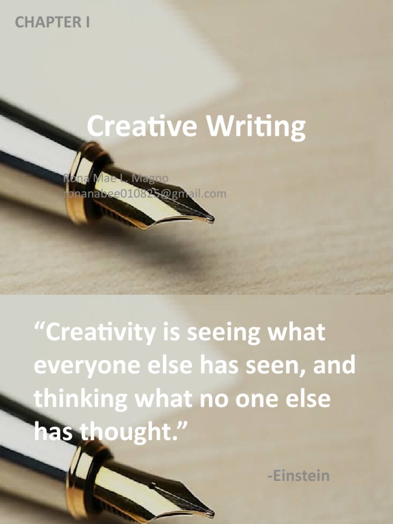 Creative Writing: Rona Mae L. Magno | PDF