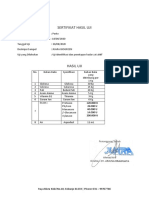 Sertifikat Hasil Uji: 120.000 U 26.000 U 40.000 U 14.000 U 200.000 U