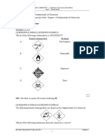 Multiple-Choice Questions: HKDSE CHEMISTRY - A Modern View (Second Edition) Part I Planet Earth