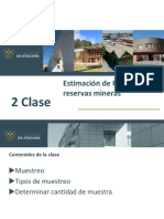 Clase 2 Estimacion de Recursos y Reservas Mineras