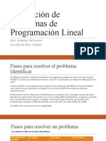 2.resolución de Problemas de Programación Lineal