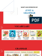 Grammar Unit 4