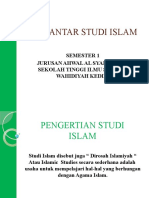 Materi Pengantar Studi Islam