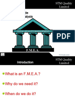 Failure Mode and Effect Analysis: F.M.E.A