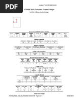 ETABS 2016 Concrete Frame Design: ETABS 2016 16.2.1 License # 14VSTSP6QKXWAC6