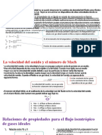 Flujo compresible en toberas convergente-divergente