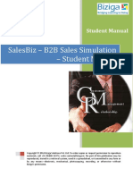 SalesBiz - Student Manual