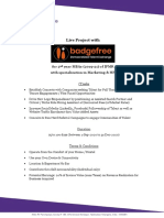 Badgefree - Live Project - IFMR PDF