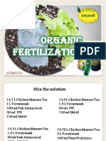 Organic Fertilization