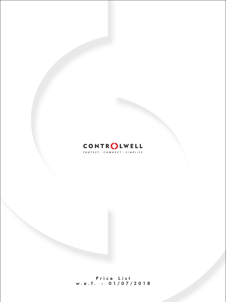 Controlwell Price List PDF Home Appliance Building Engineering