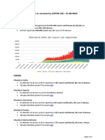 Situatie infectii coronavirus (COVID-19)_31.08.2020