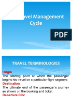The Travel Management Cycle