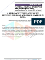 A Study of Interrelationships Between The Bond and Stock Market in India