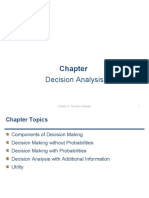 Chapter 3 - Decision Analysis 1