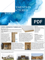 Advancements in Manufactured Wood