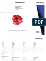 Product Information Packet: Model No: 324TSTDP4010 Catalog No: U512 50,3600, DP, 324TS, 3/60/230/460YD Fire Pump