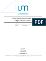 Subgrid Turbulence Scheme: Unified Model Documentation Paper 028