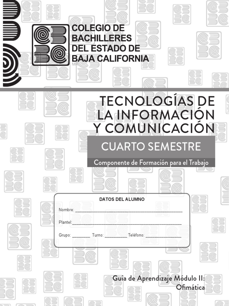 Tic - Módulo Ii - Ofimática - 2020-1 | PDF | Comunicación | Plan de ...