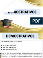 Demostrativos