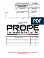 Estudio de Necesidades de Equipos de Protección Personal