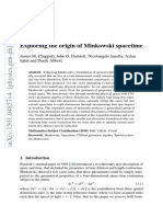 Generalizing The Minkowski Metric PDF