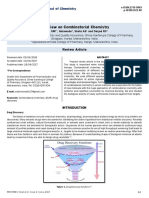 A Review On Combinatorial Chemistry