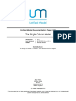 The Single Column Model: Unified Model Documentation Paper C09
