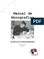 Manual de Monografias - Edicion 2008