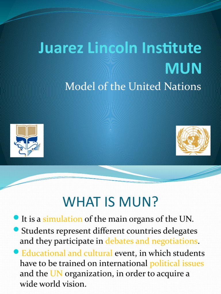 MUN Overview: Model United Nations Guide | PDF