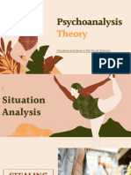 Psychoanalysis Theory PDF