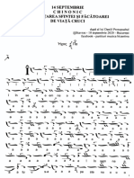 Chinonic La Inaltarea SF Cruci - Gl. 1 - Daniil Protopsaltul PDF