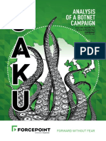 Report Jaku Analysis of Botnet Campaign en 0 PDF