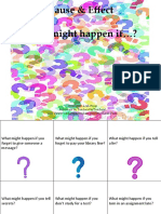 Cause & Effect What Might Happen If ?: Created By: Leah Pesso Follow Me On Teacherspayteachers!
