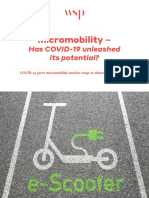 WSP - Micromobility - Has COVID-19 Unleashed Its Potential