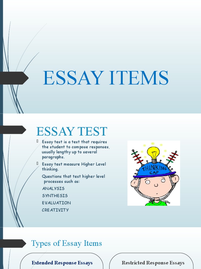 restricted essay