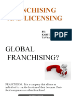 Franchising & Licensing