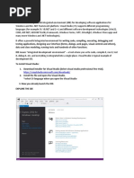 Week1a VisualStudioSetUp